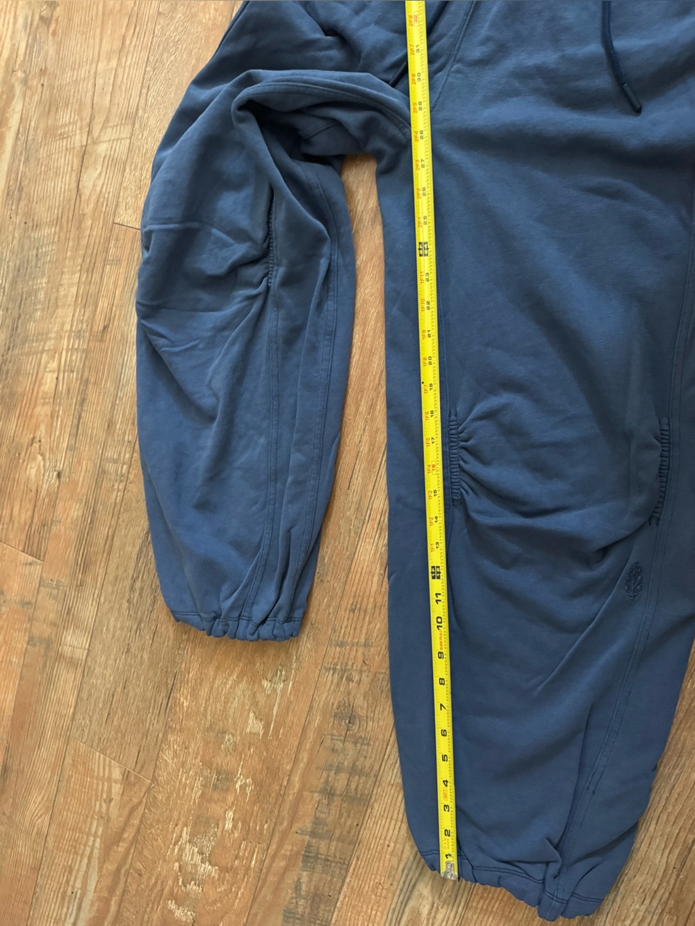 New Free people FP movement Navy Blue Jumpsuit with Drawstring Waist size XS - Picture 6 of 13